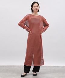 LAKOLE | メッシュワンピース長袖 / 106446(ワンピース)