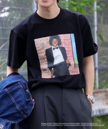 GOOD ROCK SPEED | MICHAEL JACKSON PHOTO TEE by GOOD ROCK SPEED(Tシャツ/カットソー)