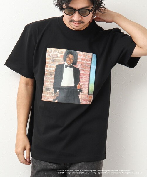 GOOD ROCK SPEED(グッドロックスピード)の「MICHAEL JACKSON PHOTO TEE by GOOD ROCK SPEED(Tシャツ/カットソー・メンズ・ホワイト/スミクロ/ホワイト系その他/ブラック/ブラック系その他・S/M/L)」の11枚目の写真