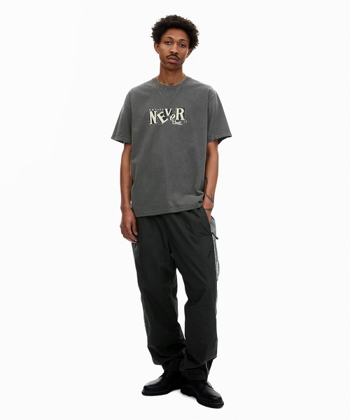 thisisneverthat（ディスイズネバーザット）の「TNT Records Tee（Tシャツ/カットソー・メンズ・チャコール/イエロー系その他/モスグリーン・XL/S/M/L）」の12枚目の写真