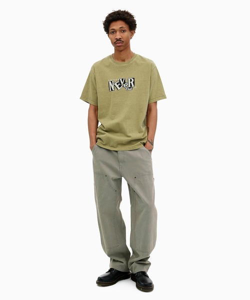 【THISISNEVERTHAT】TNT ASbサービスTシャツカーキ TNT ASb Services Tee – thisisneverthat® JP