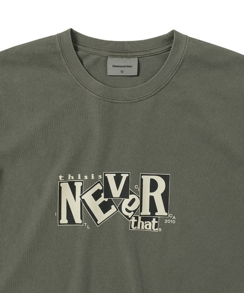 thisisneverthat（ディスイズネバーザット）の「TNT Records Tee（Tシャツ/カットソー・メンズ・チャコール/イエロー系その他/モスグリーン・XL/S/M/L）」の14枚目の写真