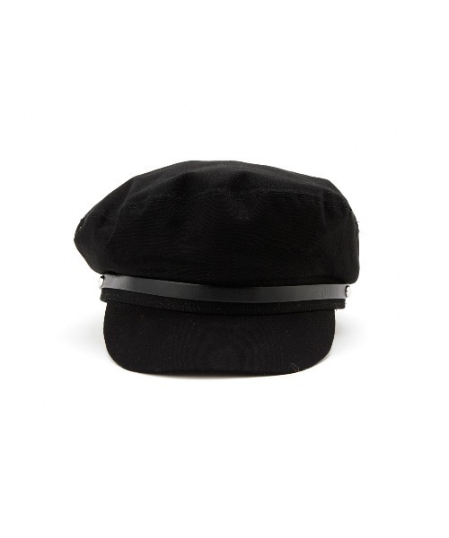 Casselini（キャセリーニ）の「Casselini(キャセリーニ)ポイントレザーキャスケット（キャスケット・レディース・ブラック/ライトベージュ/ホワイト・FREE）」の10枚目の写真