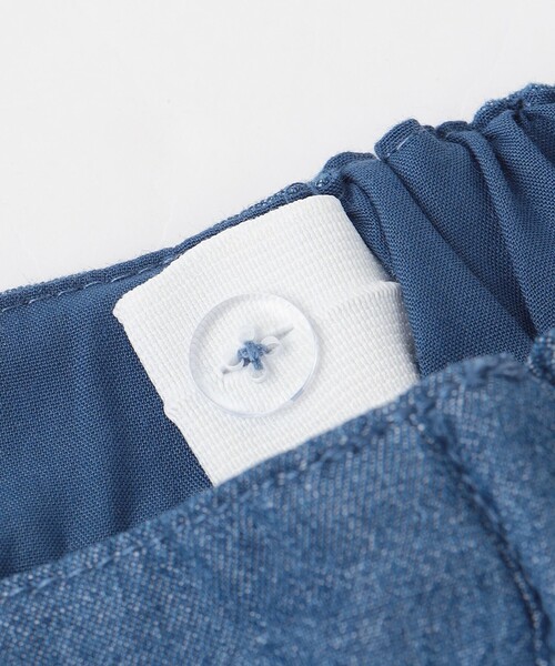 ANY(エニィ)の「裾 ロゴ刺繍 スカパン(その他パンツ・キッズ・ブルー系/ライラック系・130/120/110)」の12枚目の写真