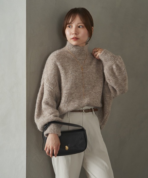 美品✨ジェムイルgemeil✨ティアードロップバッグ✨レザー gemeil（ジェムイル）の「ティアードロップバッグ (CE-1121
