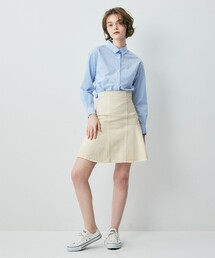 DEICY | デニムフレアミニスカート(デニムスカート)