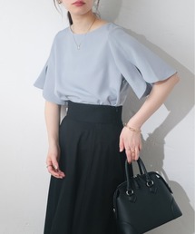 BACKパールハチワレスリーブTOPS