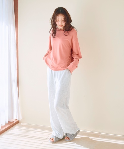 裏パイルスウェットセットアップ 上下セット【LAFUKU/ラフク】（ルーム