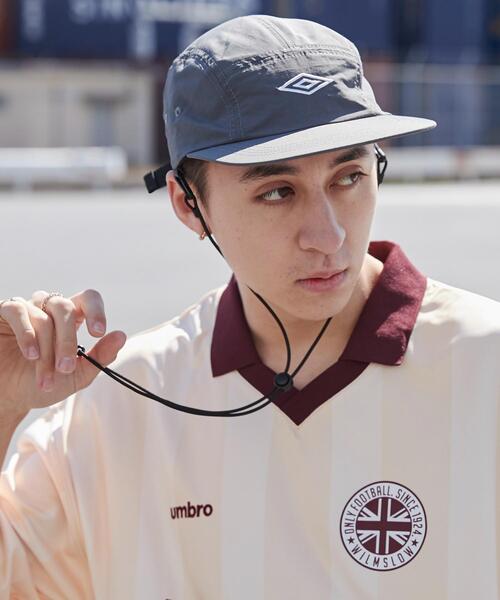 UMBRO(アンブロ)の「∴WEGO/別注UMBROジェットキャップ(キャップ・メンズ・グレー/ブラック・FREE)」の9枚目の写真