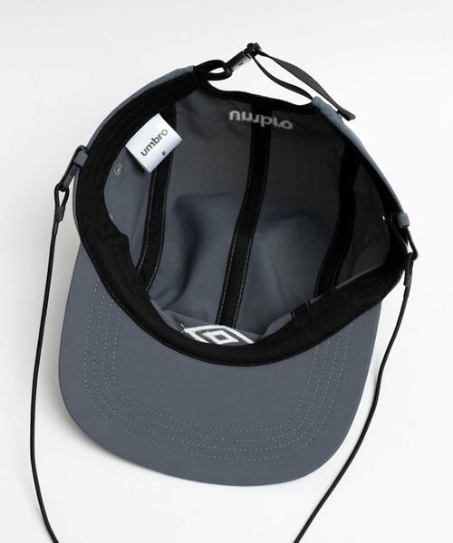 UMBRO(アンブロ)の「∴WEGO/別注UMBROジェットキャップ(キャップ・メンズ・グレー/ブラック・FREE)」の7枚目の写真