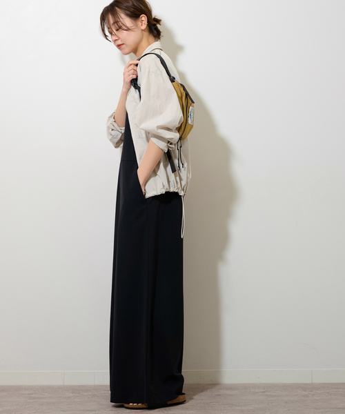 JOURNAL STANDARD relume（ジャーナルスタンダード　レリューム）の「ストーンナイロンシャツブルゾン（ブルゾン・レディース・アイボリー/グレー系その他・FREE）」の7枚目の写真