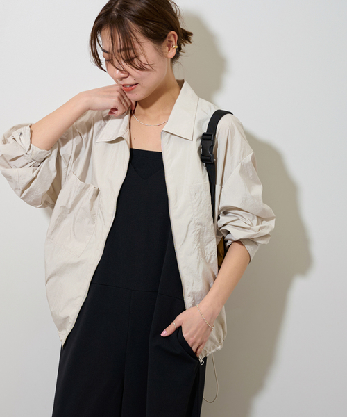 JOURNAL STANDARD relumeナイロンブルゾン ベージュ ジャーナルスタンダード レリューム JOURNAL STANDARD relume 《予約