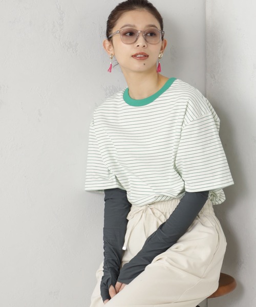 FOUND GOOD（ファウンドグッド）の「メッシュアームカバーL（アームカバー・レディース・グレー系8/グレー系2/ブラック・FREE）」の8枚目の写真