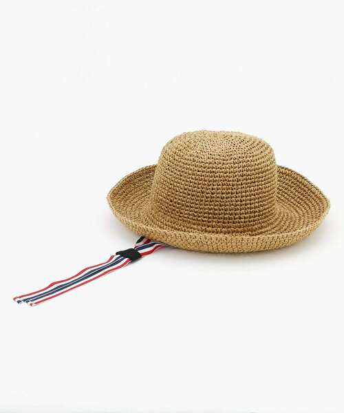 FRAPBOIS（フラボア）の「トリコハット（ハット・レディース・ナチュラル/ブラック・FREE）」の2枚目の写真