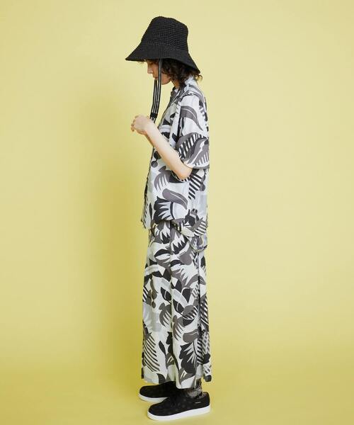 FRAPBOIS（フラボア）の「トリコハット（ハット・レディース・ナチュラル/ブラック・FREE）」の9枚目の写真