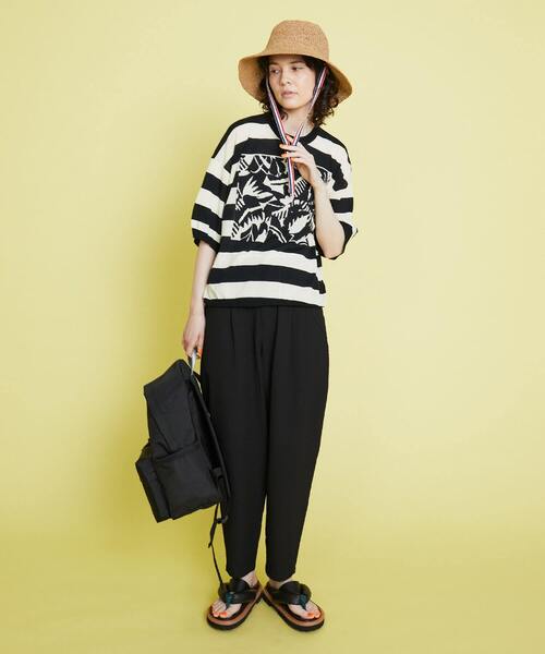 FRAPBOIS（フラボア）の「トリコハット（ハット・レディース・ナチュラル/ブラック・FREE）」の11枚目の写真