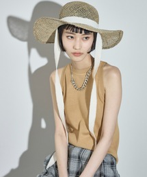 THE YOn | リボンアクセントペーパーガルボハット(ハット)