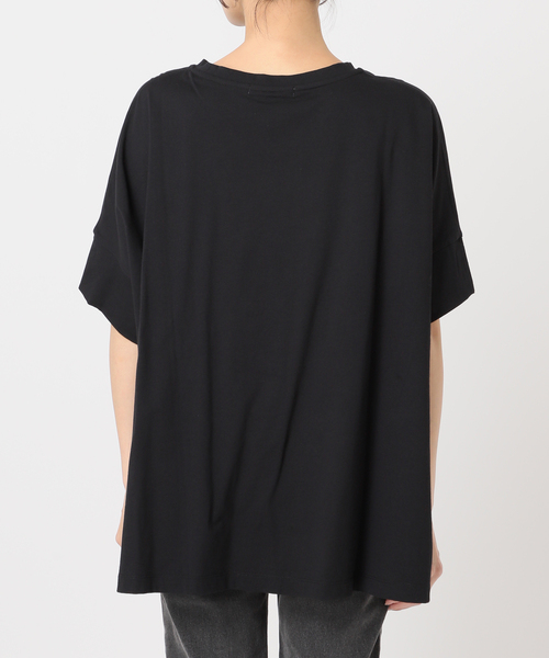 JOURNAL STANDARD relume(ジャーナルスタンダード レリューム)の「オーガニックコットン汗ジミ防止ワイドT(Tシャツ/カットソー・レディース・ホワイト/グレー/ブラック・FREE)」の11枚目の写真