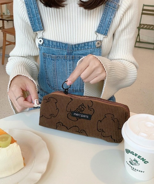 TONE SELECT GOODS(トーンセレクトグッズ)の「urbanfemine./コーデュロイデザインペンケース・ポーチ U7239(ポーチ・レディース・その他6/その他14/その他15/その他16/その他17/その他4/その他7/その他9/その他12/その他1/その他2/その他3/その他5/その他11/その他8/その他10/その他13・FREE)」の13枚目の写真