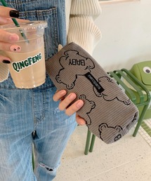 TONE SELECT GOODS（トーンセレクトグッズ）の「urbanfemine./コーデュロイデザインペンケース・ポーチ U7239（ポーチ）」