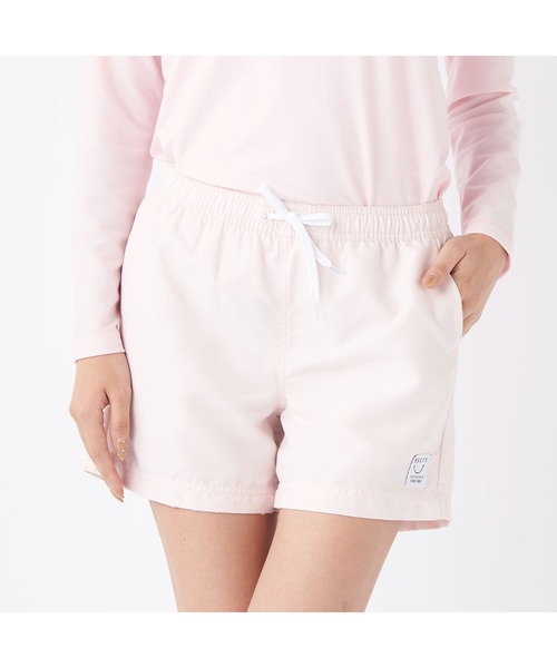 RUSTY/ラスティ ショートパンツ ニコちゃん 織りネーム付き 海パン
