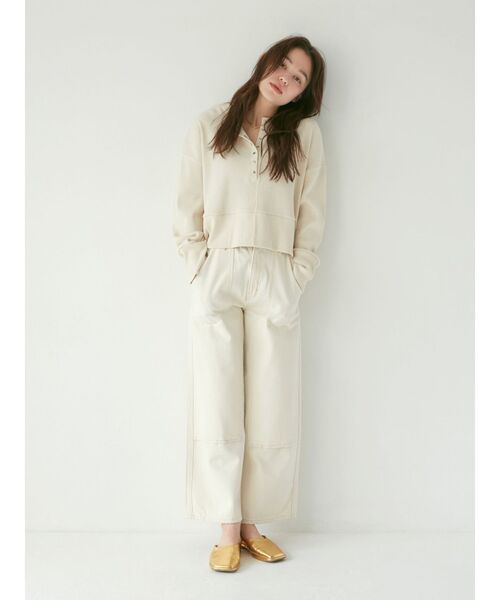 Ungrid（アングリッド）の「スクエアトゥフラットシューズ（ローファー・レディース・レッド/ゴールド/ブラック・L/M/S）」の21枚目の写真