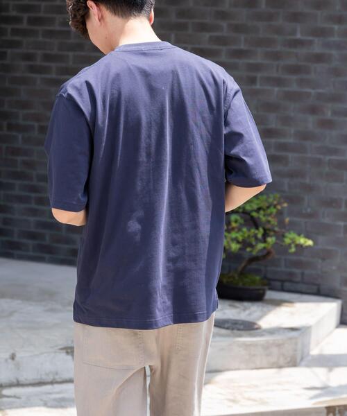 FORK&SPOON（フォークアンドスプーン）の「FORK&SPOON　4WAYストレッチTシャツ（Tシャツ/カットソー・メンズ・ネイビー/グリーン系その他/アイボリー・4/5）」の6枚目の写真