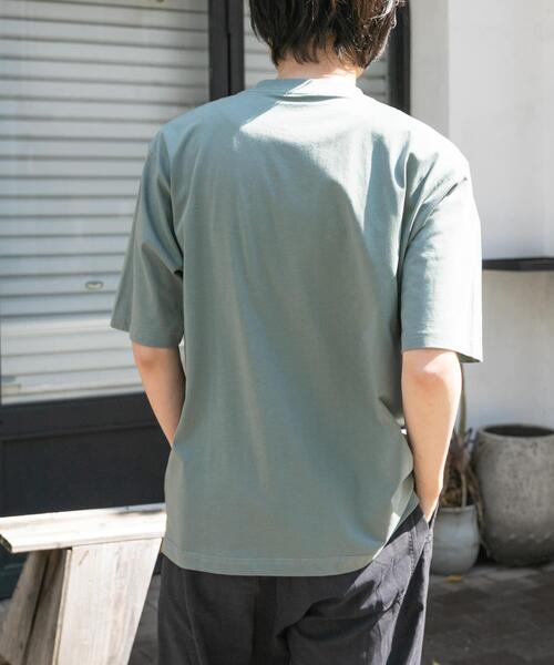 FORK&SPOON（フォークアンドスプーン）の「FORK&SPOON　4WAYストレッチTシャツ（Tシャツ/カットソー・メンズ・ネイビー/グリーン系その他/アイボリー・4/5）」の11枚目の写真