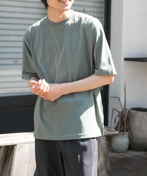 FORK&SPOON（フォークアンドスプーン）の「FORK&SPOON　4WAYストレッチTシャツ（Tシャツ/カットソー・メンズ・ネイビー/グリーン系その他/アイボリー・4/5）」の14枚目の写真