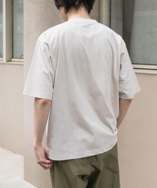 FORK&SPOON（フォークアンドスプーン）の「FORK&SPOON　4WAYストレッチTシャツ（Tシャツ/カットソー・メンズ・ネイビー/グリーン系その他/アイボリー・4/5）」の22枚目の写真