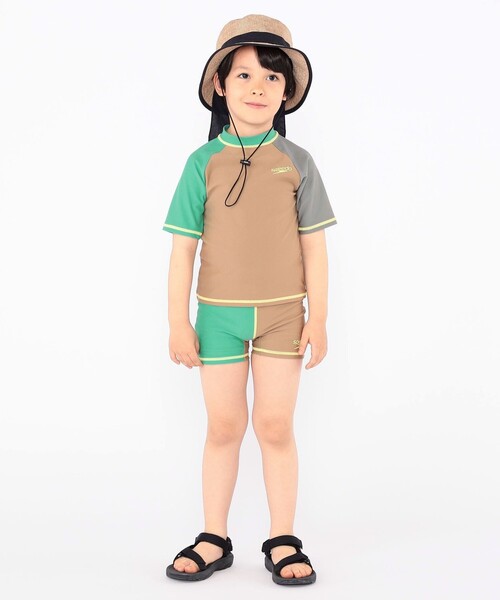 Speedo(スピード)の「Speedo:90~120cm / KIDS Unisex Separates(水着・キッズ・ダークオリーブ/ライトブラウン/ブルー系その他・90/110/120/100)」の6枚目の写真