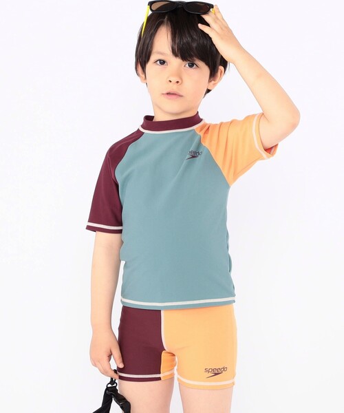 Speedo(スピード)の「Speedo:90~120cm / KIDS Unisex Separates(水着・キッズ・ダークオリーブ/ライトブラウン/ブルー系その他・90/110/120/100)」の12枚目の写真