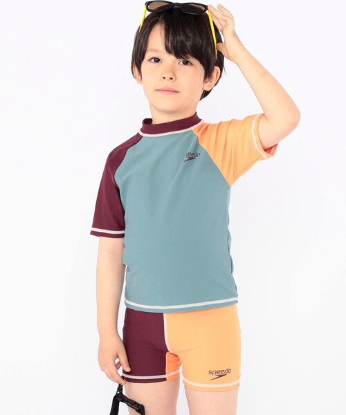 Speedo(スピード)の「Speedo:90~120cm / KIDS Unisex Separates(水着・キッズ・ダークオリーブ/ライトブラウン/ブルー系その他・90/110/120/100)」の13枚目の写真
