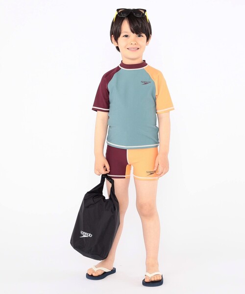 Speedo(スピード)の「Speedo:90~120cm / KIDS Unisex Separates(水着・キッズ・ダークオリーブ/ライトブラウン/ブルー系その他・90/110/120/100)」の15枚目の写真