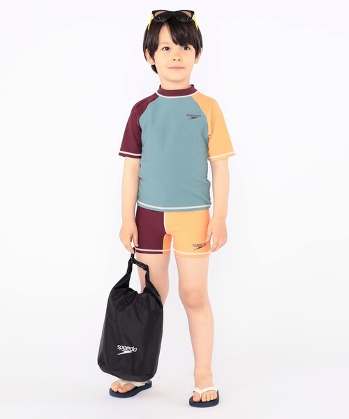 Speedo(スピード)の「Speedo:90~120cm / KIDS Unisex Separates(水着・キッズ・ダークオリーブ/ライトブラウン/ブルー系その他・90/110/120/100)」の17枚目の写真