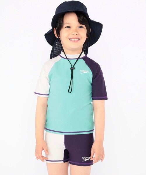Speedo(スピード)の「Speedo:90~120cm / KIDS Unisex Separates(水着・キッズ・ダークオリーブ/ライトブラウン/ブルー系その他・90/110/120/100)」の19枚目の写真