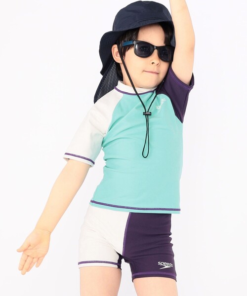 Speedo(スピード)の「Speedo:90~120cm / KIDS Unisex Separates(水着・キッズ・ダークオリーブ/ライトブラウン/ブルー系その他・90/110/120/100)」の22枚目の写真