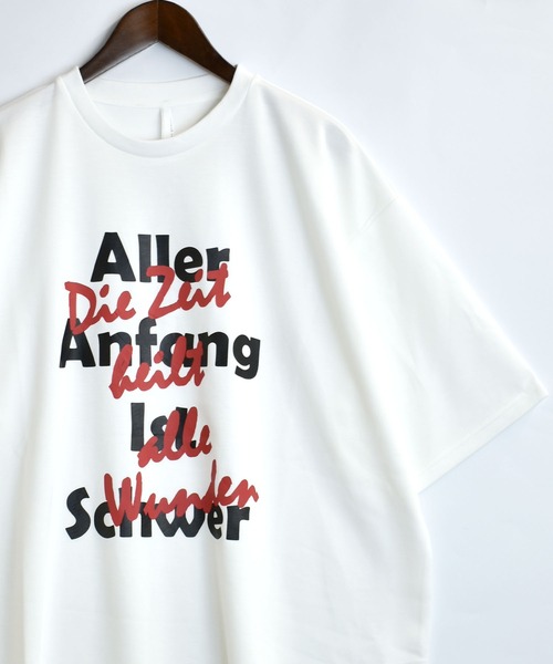 おしゃれスタ(オシャレスタ)の「接触冷感 グラフィックアート ダンボールニット クルーネック半袖Tシャツ【IR】 オーバーサイズ メンズ レディース(Tシャツ/カットソー・メンズ・グレー系9/ベージュ系6/サックスブルー系/ブラック系8/ブラック系9/グレー系8/ホワイト系9/ブラック系/ブラック系6/ホワイト系6/ホワイト系8/ホワイト系/ブラック系3/ホワイト系2/グレー系2/グレー系3/ホワイト系3/ブラック系2・XL/L/M)」の2枚目の写真