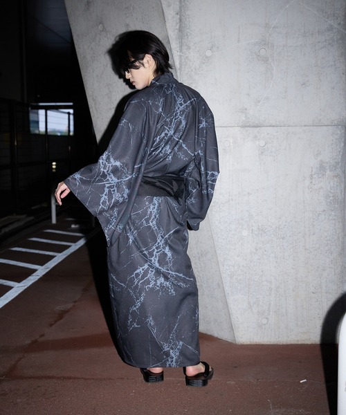 sedacle（セダクル）の「プリントデザインスタッズ浴衣【2点SET