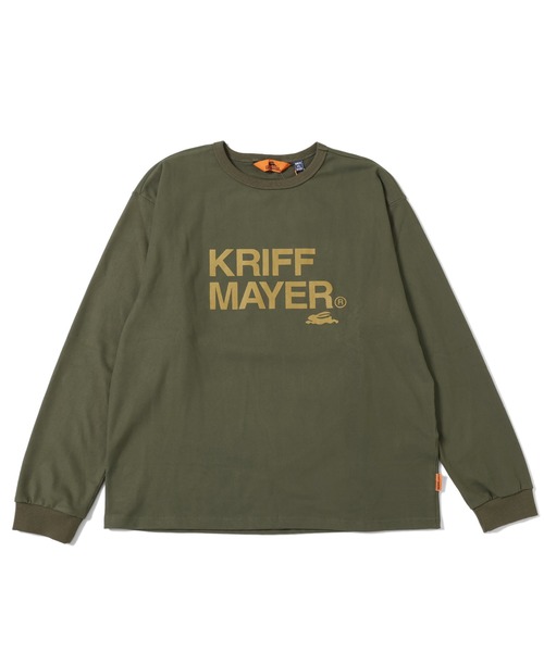 KRIFF MAYER（クリフメイヤー）の「もちのびロゴプリントロンT（Tシャツ/カットソー・メンズ・ブラック/カーキ/ナチュラル/グレー/ブラウン/カラフル・MEDIUM/LARGE/X-LARGE）」の8枚目の写真