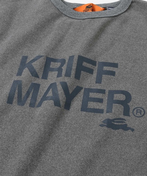 KRIFF MAYER（クリフメイヤー）の「もちのびロゴプリントロンT（Tシャツ/カットソー・メンズ・ブラック/カーキ/ナチュラル/グレー/ブラウン/カラフル・MEDIUM/LARGE/X-LARGE）」の15枚目の写真