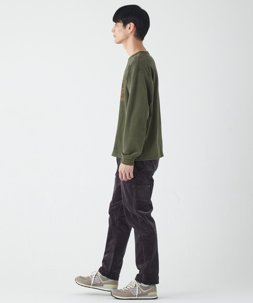 KRIFF MAYER（クリフメイヤー）の「もちのびロゴプリントロンT（Tシャツ/カットソー・メンズ・ブラック/カーキ/ナチュラル/グレー/ブラウン/カラフル・MEDIUM/LARGE/X-LARGE）」の21枚目の写真