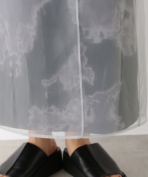 LEPSIM（レプシィム）の「柄レイヤードスカート　120850（スカート・レディース・ブラック/アイボリー・FREE）」の22枚目の写真