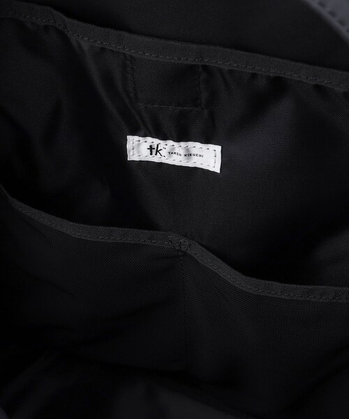 tk.TAKEO KIKUCHI（ティーケータケオキクチ）の「マルチポケットバックパック（バックパック/リュック・メンズ・ブラック系/ブラック系1/ブラック・00）」の4枚目の写真