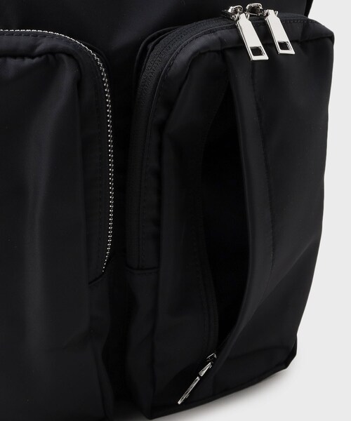 tk.TAKEO KIKUCHI（ティーケータケオキクチ）の「マルチポケットバックパック（バックパック/リュック・メンズ・ブラック系/ブラック系1/ブラック・00）」の7枚目の写真