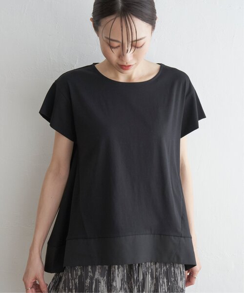 ikka（イッカ）の「【親子コーデ】Aライン裾切り替えカットソー（Tシャツ/カットソー・レディース・オレンジ/ブラック/ベージュ/その他1・S/L/M）」の11枚目の写真