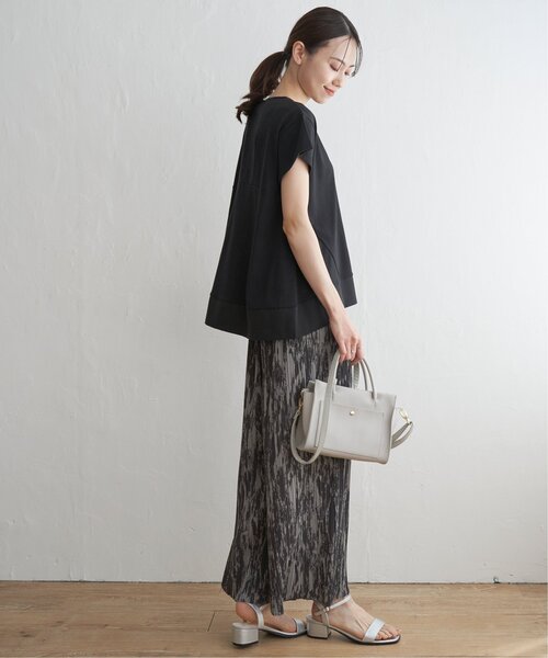 ikka（イッカ）の「【親子コーデ】Aライン裾切り替えカットソー（Tシャツ/カットソー・レディース・オレンジ/ブラック/ベージュ/その他1・S/L/M）」の14枚目の写真