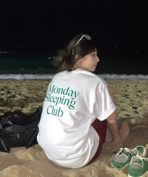 LAFFMO（ラフモ）の「バックプリントロゴTシャツ（Tシャツ/カットソー・レディース・ホワイト・F）」の8枚目の写真