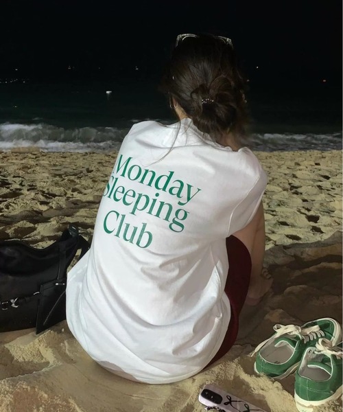 LAFFMO（ラフモ）の「バックプリントロゴTシャツ（Tシャツ/カットソー・レディース・ホワイト・F）」の7枚目の写真