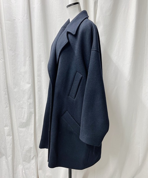 PROVOKE (プロヴォーク)の「BIG P COAT(ピーコート・レディース・ネイビー・FREE)」の4枚目の写真